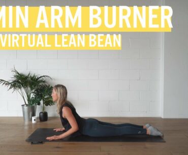 15 Min ARM BURNER Workout | Virtual Lean Bean | Home Fitness