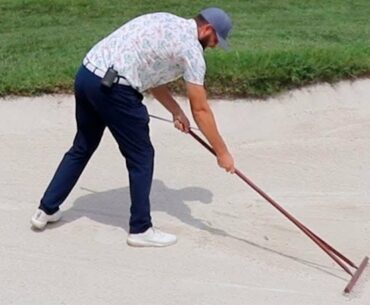 How To Perfectly Rake A Bunker Every Time