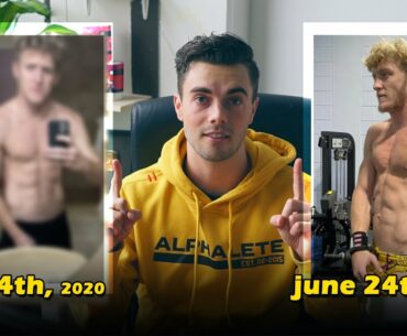 Tfue's ACTUAL REALISTIC Fitness Transformation