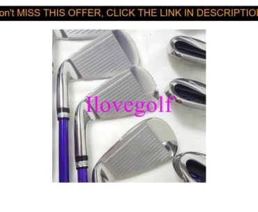 Slide Women?s FL Irons Golf Clubs Irons Set 8PCS Golf Clubs 5-9PAS Lady Flex Graphite Shafts Headco