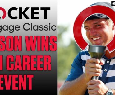 Bryson DeChambeau wins Rocket Mortgage Classic on the PGA Tour, Matthew Wolff 2nd | CBS Sports HQ