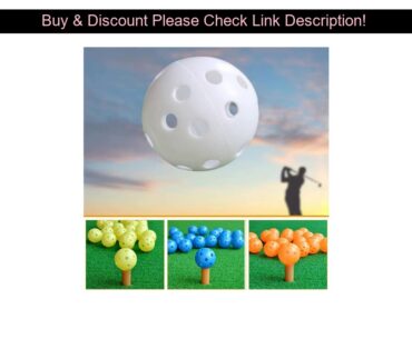 Best 50pcs 41mm Hollow Golf Balls Golf Training Balls Portable Indoor Golf Hollow Ball Sports Outdo