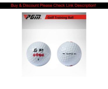 Best PGM 1PCS Golf Practice Traning Ball Two Piece/Two Layers Long-distance Double Layer Golf Balls