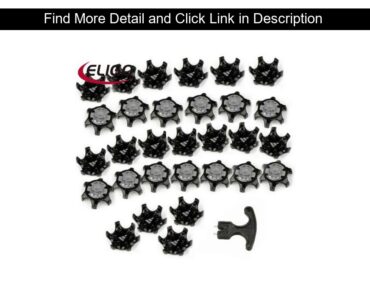 Review Golf Shoe Spikes Replace Champ Cleat Screw-in Removal THiNTech Fits Adida 30PCS