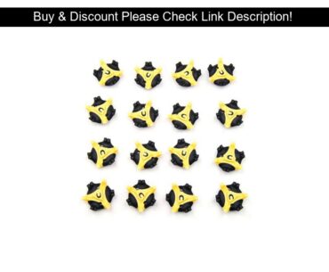 Slide 16pcs Golf Cleats Shoes Spikes Stinger (Yellow)