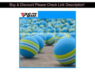 Slide Pgm 1pcs Rainbow Golf Sponge Soft Balls Training Sports Golf Swing Training Balls Sponge Foam