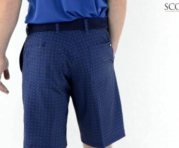 J Lindeberg True Micro Stretch Golf Shorts Rocket Dot