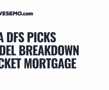 PGA DFS Picks & Predictions - 2020 Rocket Mortgage Classic DraftKings & FanDuel Golf Model Breakdown