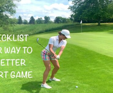 THE SHORT GAME CHECKLIST FOR CONFIDENT GOLF SHOTS
