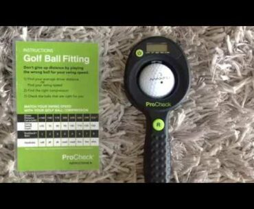 ProCheck Golf Ball Compression Gage Review