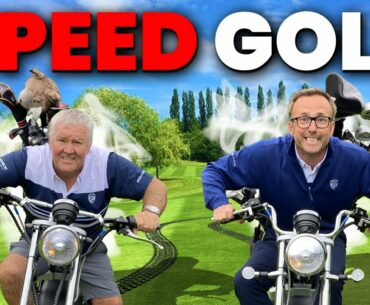 FASTEST GOLF MATCH IN THE WORLD - GOLF ON MOTORBIKES