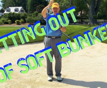 Hitting Bunker Shots out of Soft Bunkers