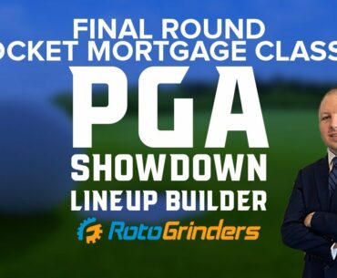 FREE THIS WEEK: DRAFTKINGS PGA PICKS AND STRATEGY - FINAL ROUND SHOWDOWN: ROCKET MORTGAGE CLASSIC