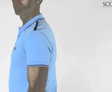 Hugo Boss Paule Pro Polo Shirt Open Blue