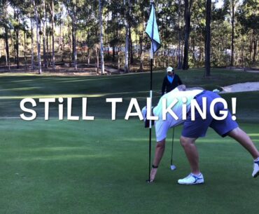 PGA Aust, Asian Tour Pros Play 9 Holes Chris Crooks, David Gleeson