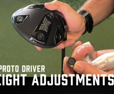 PXG Prototype Driver Weight Settings and Adjustments