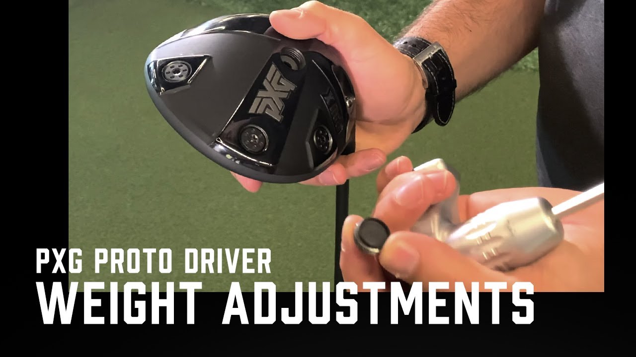 PXG Prototype Driver Weight Settings and Adjustments - FOGOLF - FOLLOW GOLF