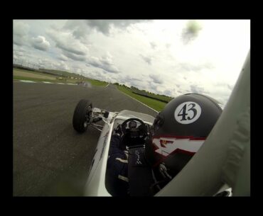 Donington Formula Ford Wet Qualifying and Dramatic Race