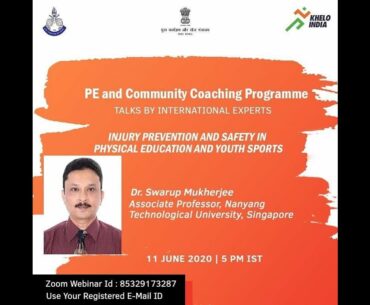 Injury Prevention & Safety in PE & Youth Sports - 11 June 2020