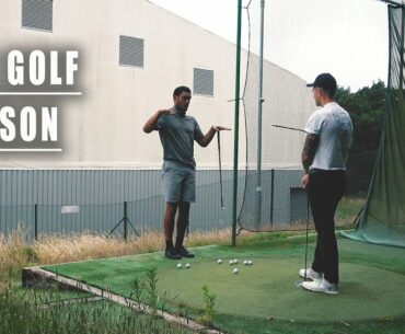 Free Golf Lesson!! | Catching up with Konig...