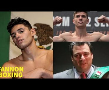 RYAN GARCIA GETS GOLDEN BOY TREATMENT,  WBO & WBC WANT HIM FIGHT FOR THEIR BELTS, LOOKS OVER SKILLS?