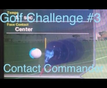 Golf Challenge Tour Series - OptiShot, using the centre of the club