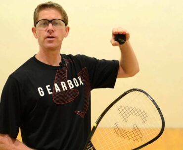 Four Types of Racquetball Lob Serves: Part 2 - The Half-Lob