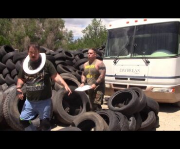 Hood Xtreme(C) vs Military Muscle Connection Tire Yard Street fight