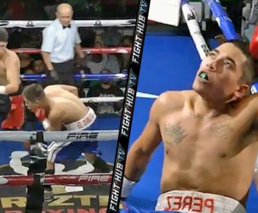 ONE HITTER QUITTER! ERIC ESTRADA'S HELLACIOUS LEFT HOOK KNOCKOUT OF OPPONENT IN MEXICO!