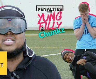 Can Chunkz win it for Arsenal in beer goggles? | PENALTIES WITH YUNG FILLY & CHUNKZ