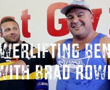 Bodybuilding Workouts -  Teaching Brad Rowe the Art of Powerlifting Benching