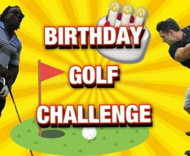 GOLF CHALLENGE WITH GREG DOUCETTE| DINNER AND BIRTHDAY SHENANIGANS