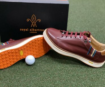 Unboxing The Saxon Golf Shoes from Royal Albartross