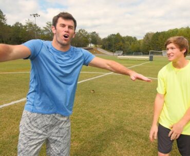 Left Handed Catch Challenge w/ Brodie Smith