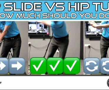 HOW TO START THE DOWNSWING | Hip Turn vs Hip Slide