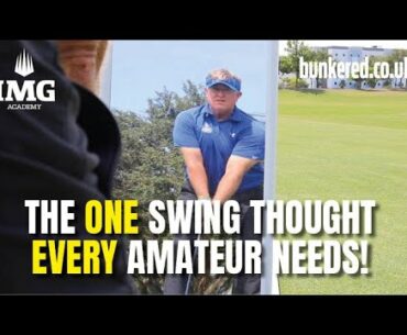 The ONE swing thought EVERY amateur golfer needs...