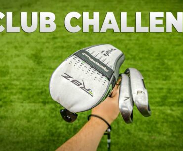 The 3 Club Challenge - 9 Holes with THREE CLUBS and NO PUTTER