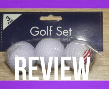 3 Pack of Golf Balls Review