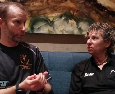 Interview with racquetball coach Fran Davis on sports performance and professionalism topics.