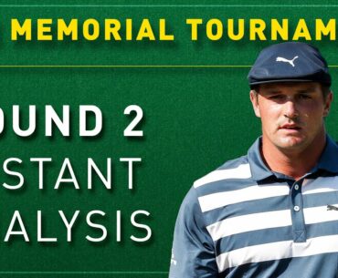 Memorial Round 2 Recap: Tiger’s cut sweat, Bryson cards a 10  |  The First Cut Golf Podcast