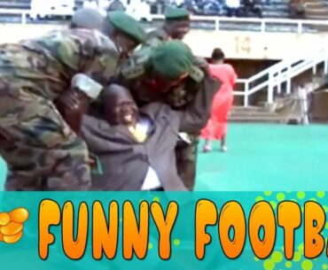 Ugandan Deputy Prime Minister Falls After Kicking a Football
