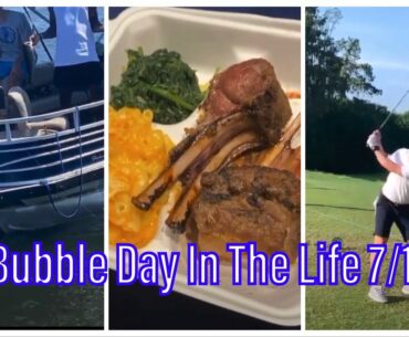 CP3 AND SHAI CATCH FISH, NBA BUBBLE FOOD GETTING BETTER, AND MAVS GO GOLFING! 7/13/20