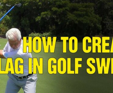 How To CREATE LAG In The (GOLF DOWNSWING!)