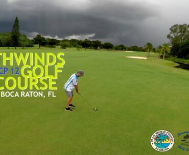 Can I Make Par under the storm? Complete Golf Round at Southwinds Golf Course, Florida | Golf Vlog