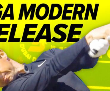 GOLF Perfect Release!! - The Modern Golf Swing! - Golf Technique Slow Motion