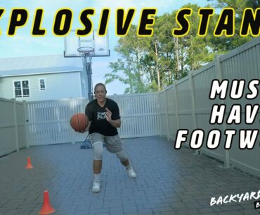 Drop Stance Footwork Options | Get Explosive On Your Drives | Middle School Hoops Ep. 3