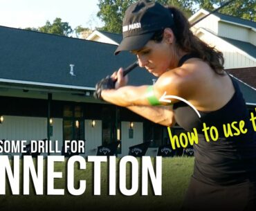 Golf Tip: Band Drill for Connection (awesome results)
