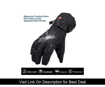 SAVIOR Electric Heated Gloves 7.4V Lithium Battery Heating Winter Outdoor Sports Warm Riding Ski Gl