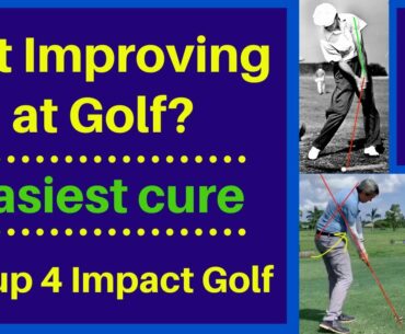 Improve at golf. Easiest way to improve fast!