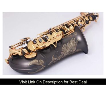 Neptune ALTO Saxophone Matte Black Nickel Gold Eb Sax Accessories Top Musical Instruments Professio